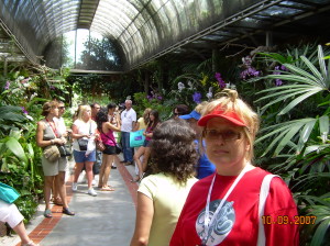 Канары 2007. Лоро парк. Оранжерея орхидей.